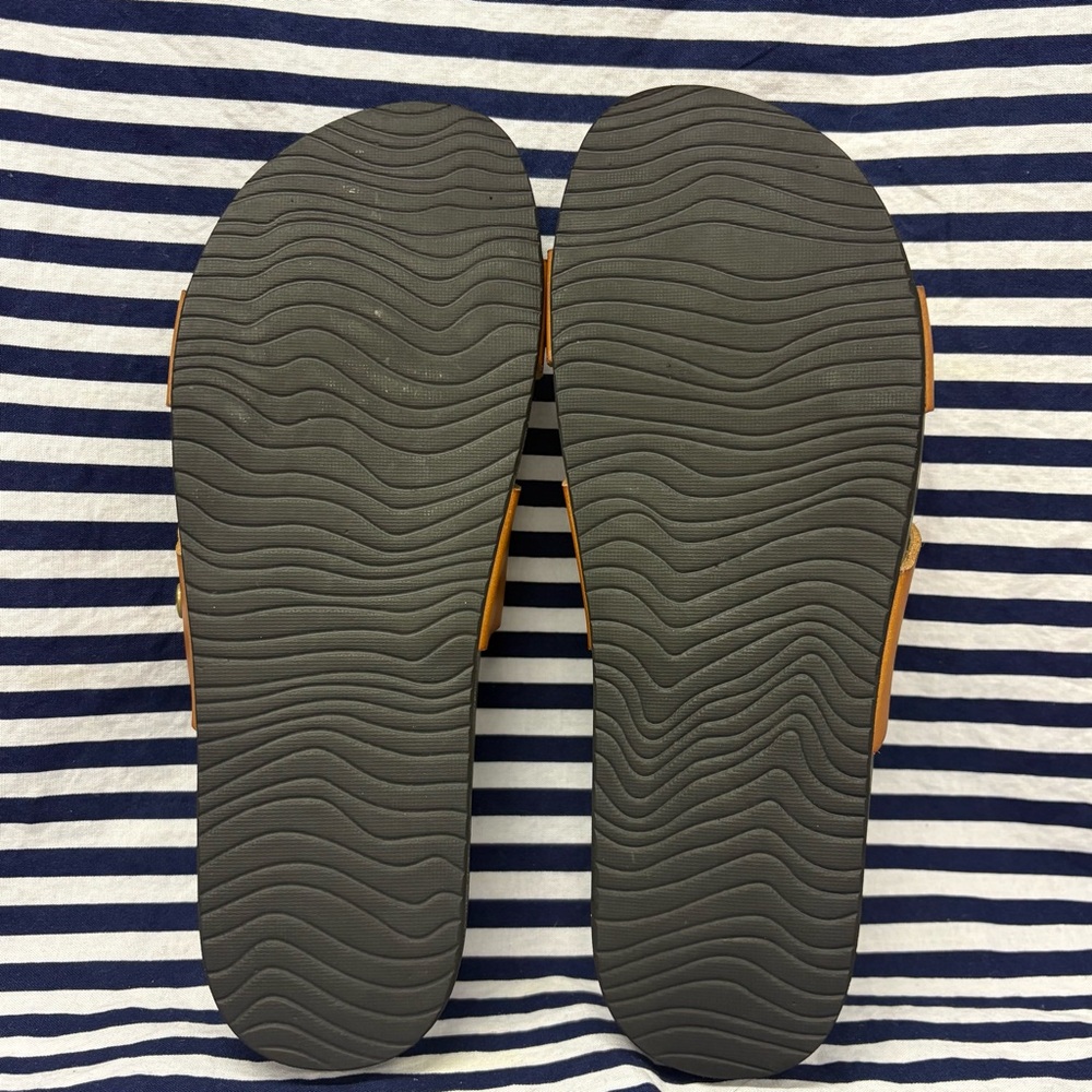 Women's Reef Brown & Black Cushion Vista Sandals Size 8 - Picture 8 of 9